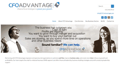 Desktop Screenshot of cfo-advantage.com